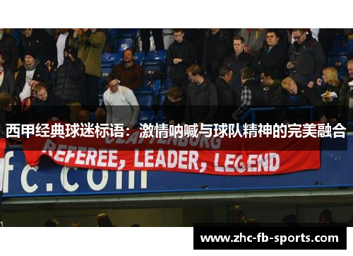 西甲经典球迷标语：激情呐喊与球队精神的完美融合